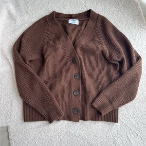 Old Navy Chocolate Brown Cardigan